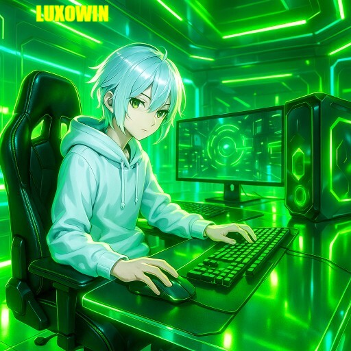 Tela do aplicativo LUXOWIN com design moderno e alertas em tempo real