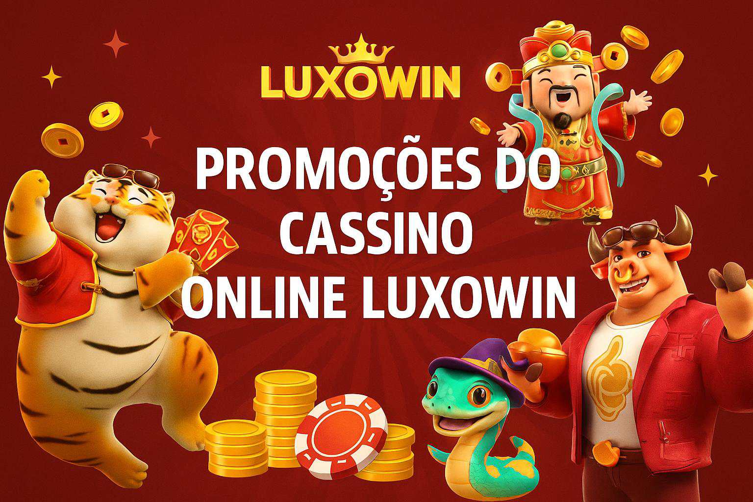 O bônus promocional LUXOWIN é uma ótima maneira de começar sua aventura