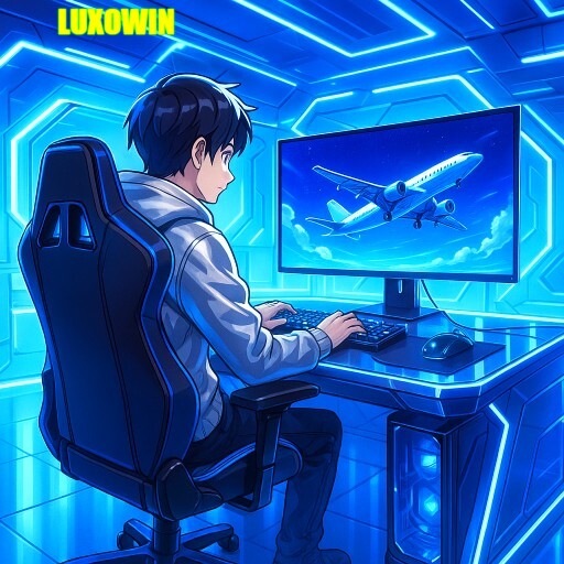 Imagem promocional da LUXOWIN mostrando a plataforma e suas vantagens