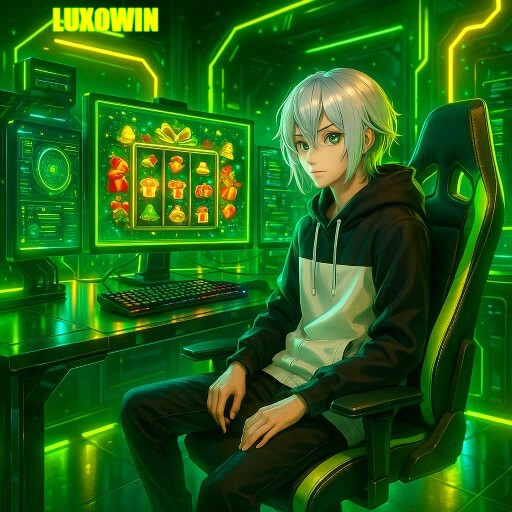 Imagem promocional da LUXOWIN mostrando a plataforma e suas vantagens