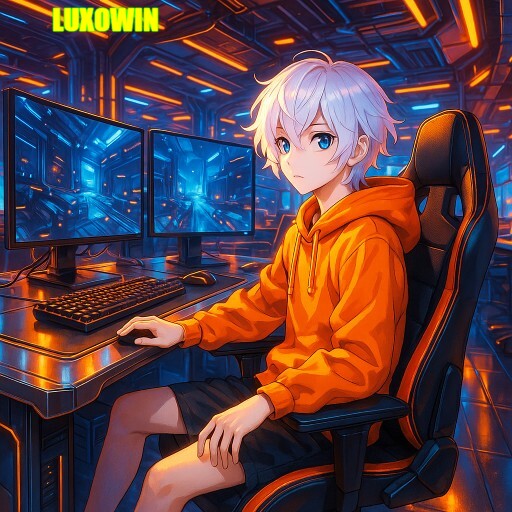 Imagem promocional da LUXOWIN mostrando a plataforma e suas vantagens