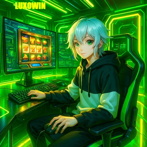 Imagem promocional da LUXOWIN mostrando a plataforma e suas vantagens