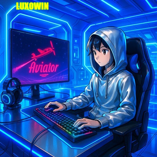 Imagem promocional da LUXOWIN mostrando a plataforma e suas vantagens